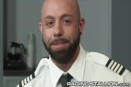 Hairy Arab Pilot Seduces And Fucks Passenger